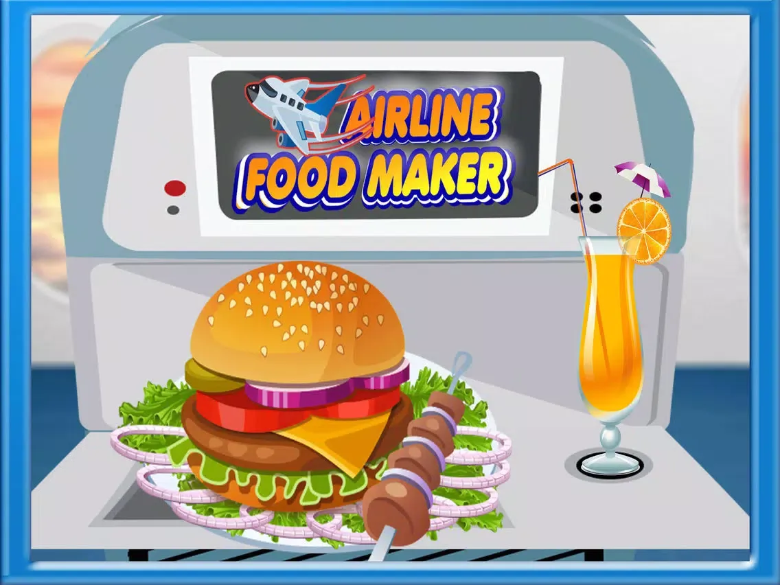 Zrzuty ekranu Airline Food Maker – Cooking fun for crazy chefs iPad 