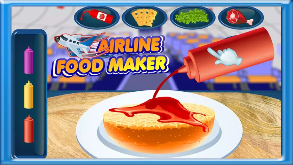 Zrzuty ekranu Airline Food Maker – Cooking fun for crazy chefs