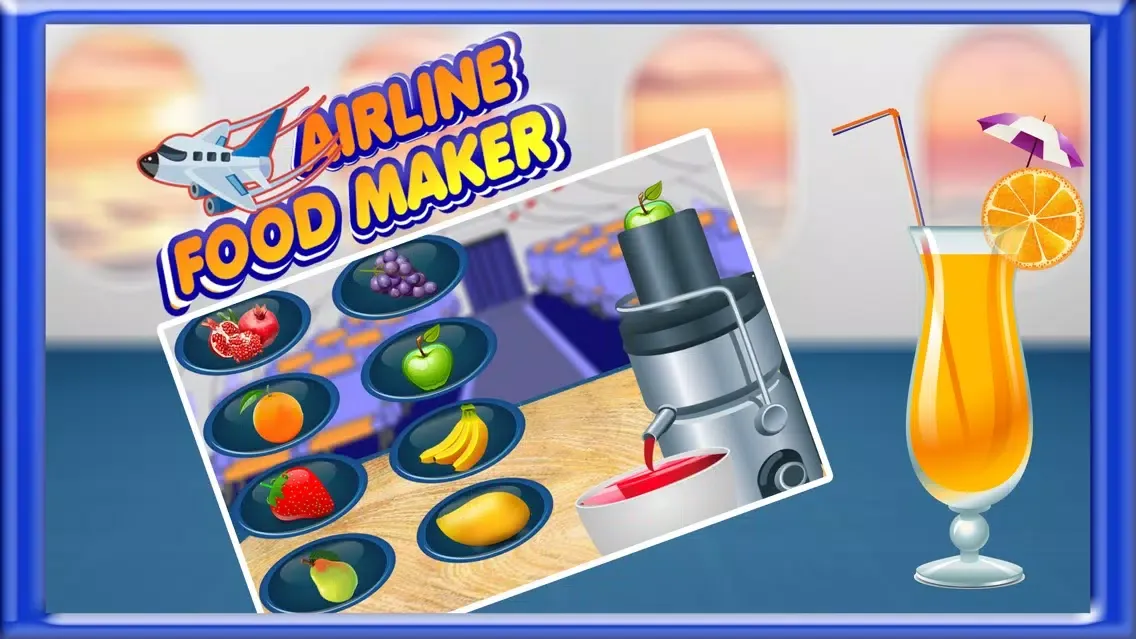 Zrzuty ekranu Airline Food Maker – Cooking fun for crazy chefs