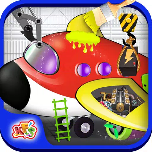 Airplane Factory – Build & design aircraft in this mechanic game for kids