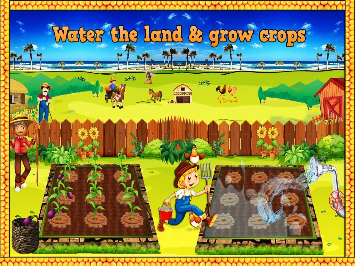 Backyard Garden Farming – Farm Makeover Game iPad  Screenshots
