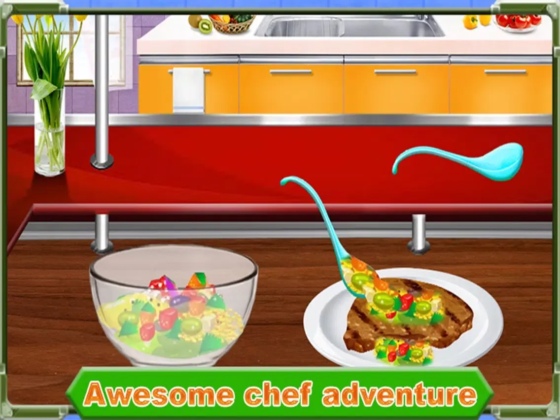 BBQ Beef Chef Cooking – Food Maker Game iPad 应用截图