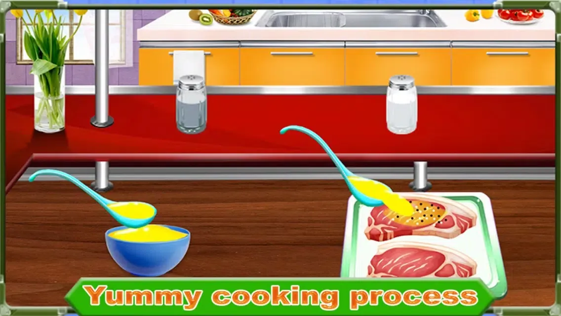 BBQ Beef Chef Cooking – Food Maker Game应用截图