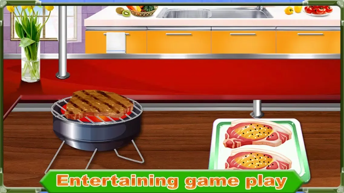 BBQ Beef Chef Cooking – Food Maker Game应用截图