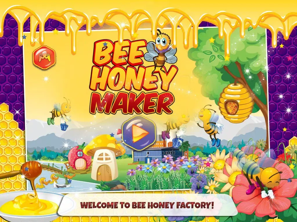 Bee Honey maker – Crazy cooking mania game for kids iPad  Ekran Görüntüleri