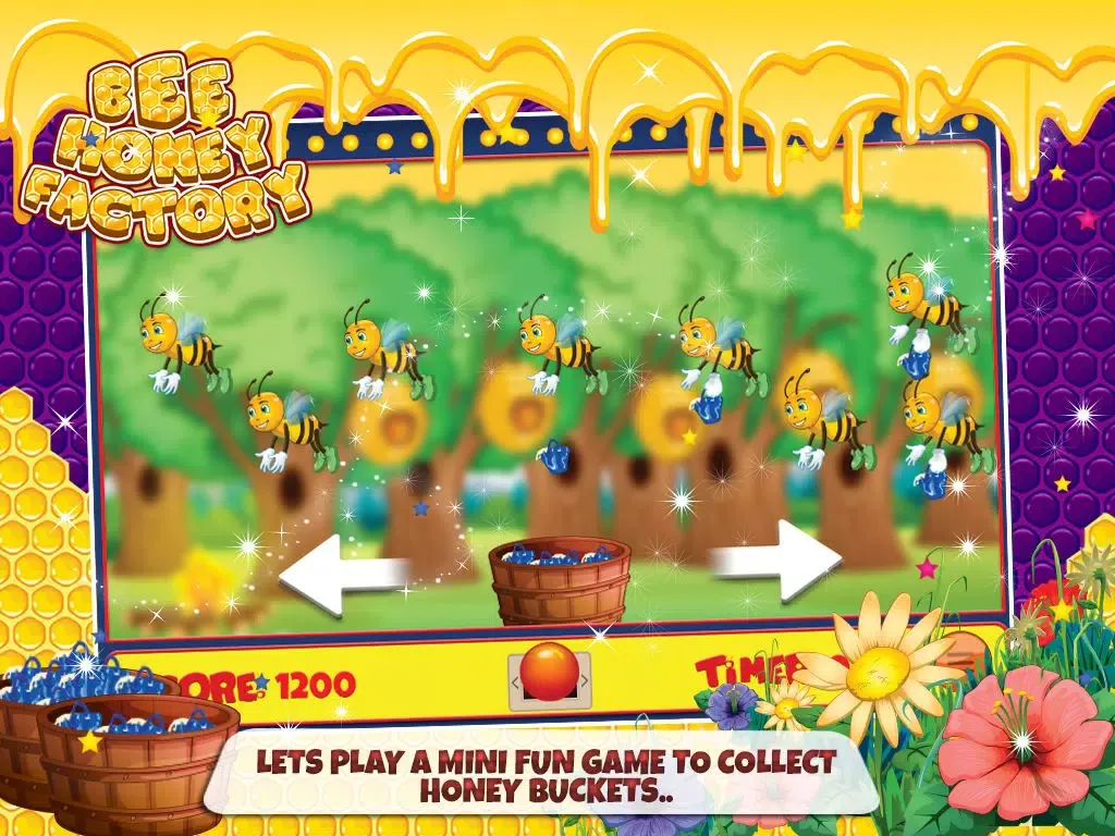 Bee Honey maker – Crazy cooking mania game for kids iPad  Ekran Görüntüleri