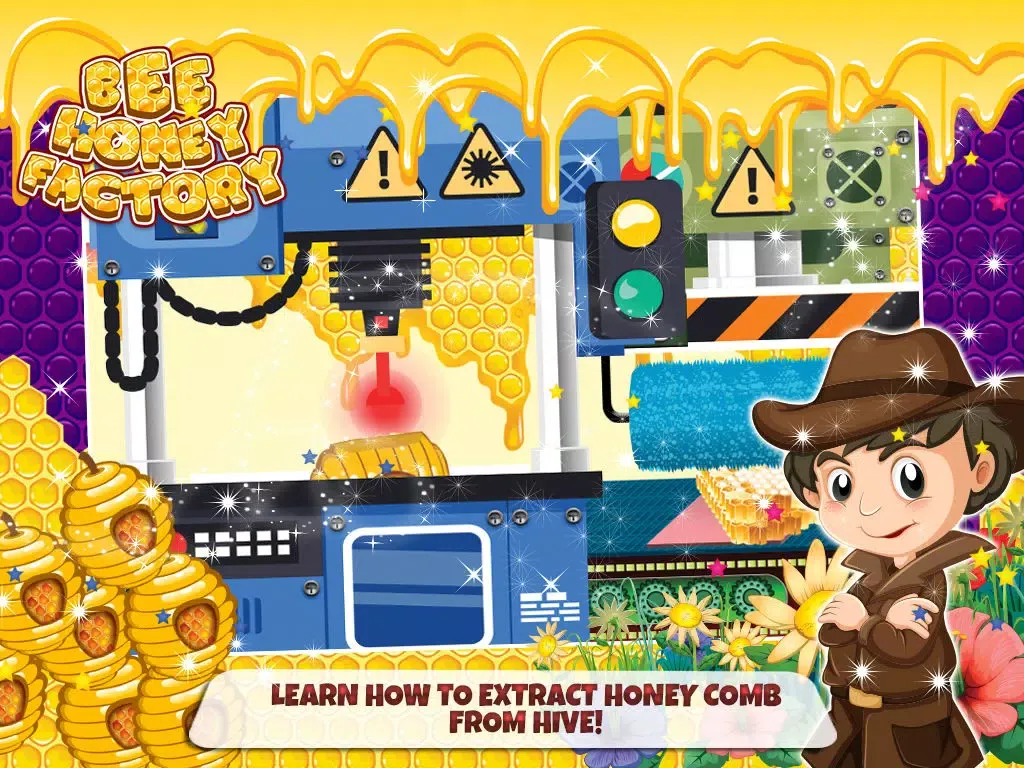 Bee Honey maker – Crazy cooking mania game for kids iPad  Ekran Görüntüleri