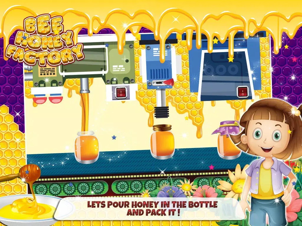 Bee Honey maker – Crazy cooking mania game for kids iPad  Ekran Görüntüleri