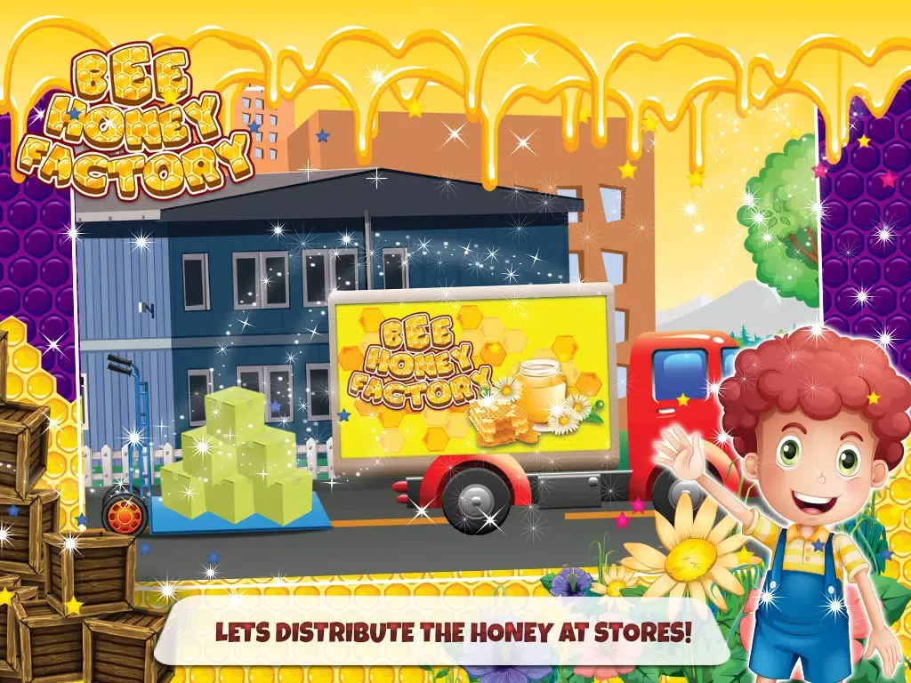 Bee Honey maker – Crazy cooking mania game for kids iPad  Ekran Görüntüleri