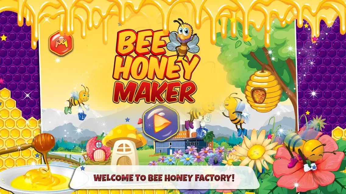 Bee Honey maker – Crazy cooking mania game for kids Ekran Görüntüleri