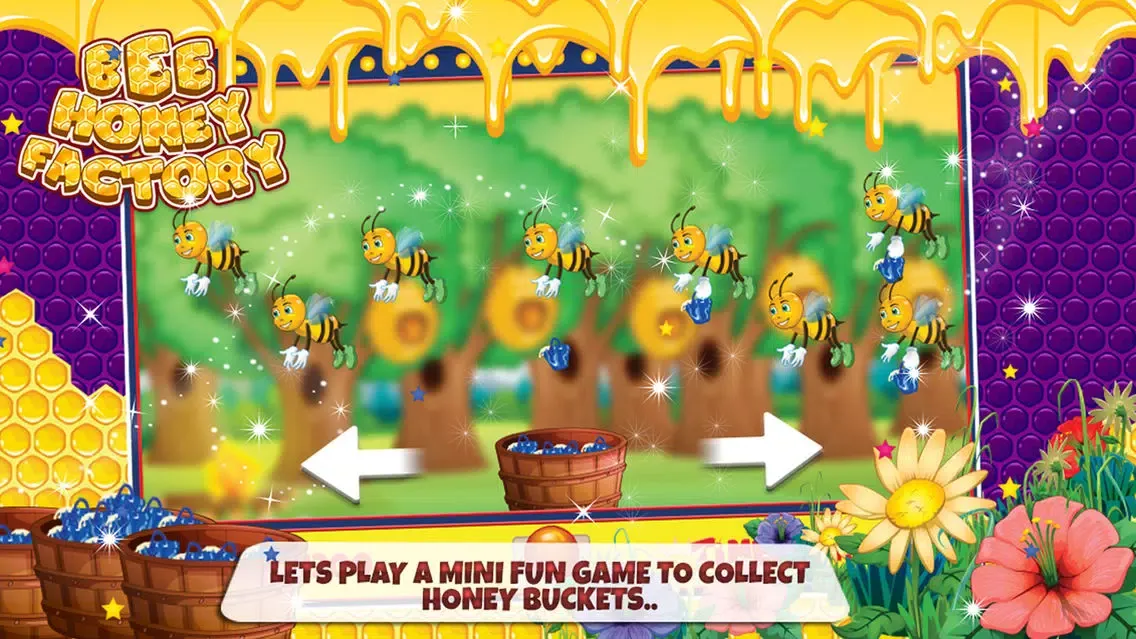 Bee Honey maker – Crazy cooking mania game for kids Ekran Görüntüleri