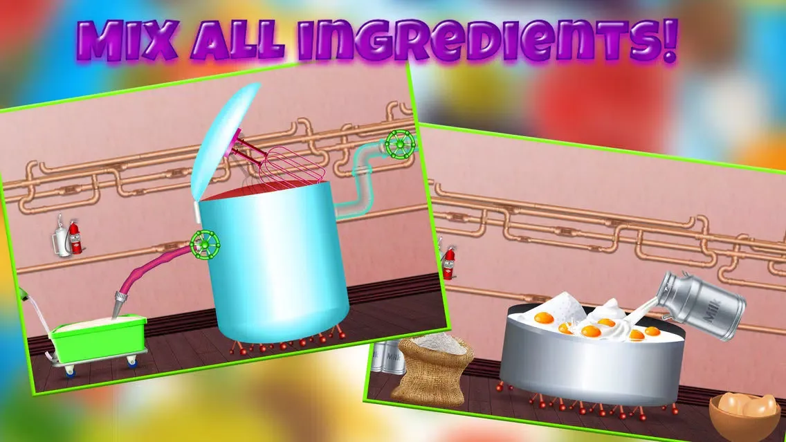 Capturas de tela do Bread Factory – Girls Cooking Game