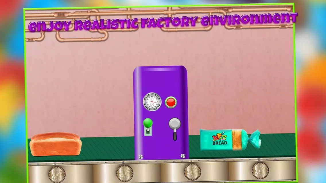 Capturas de tela do Bread Factory – Girls Cooking Game