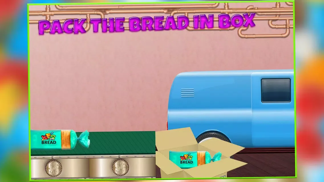 Capturas de tela do Bread Factory – Girls Cooking Game