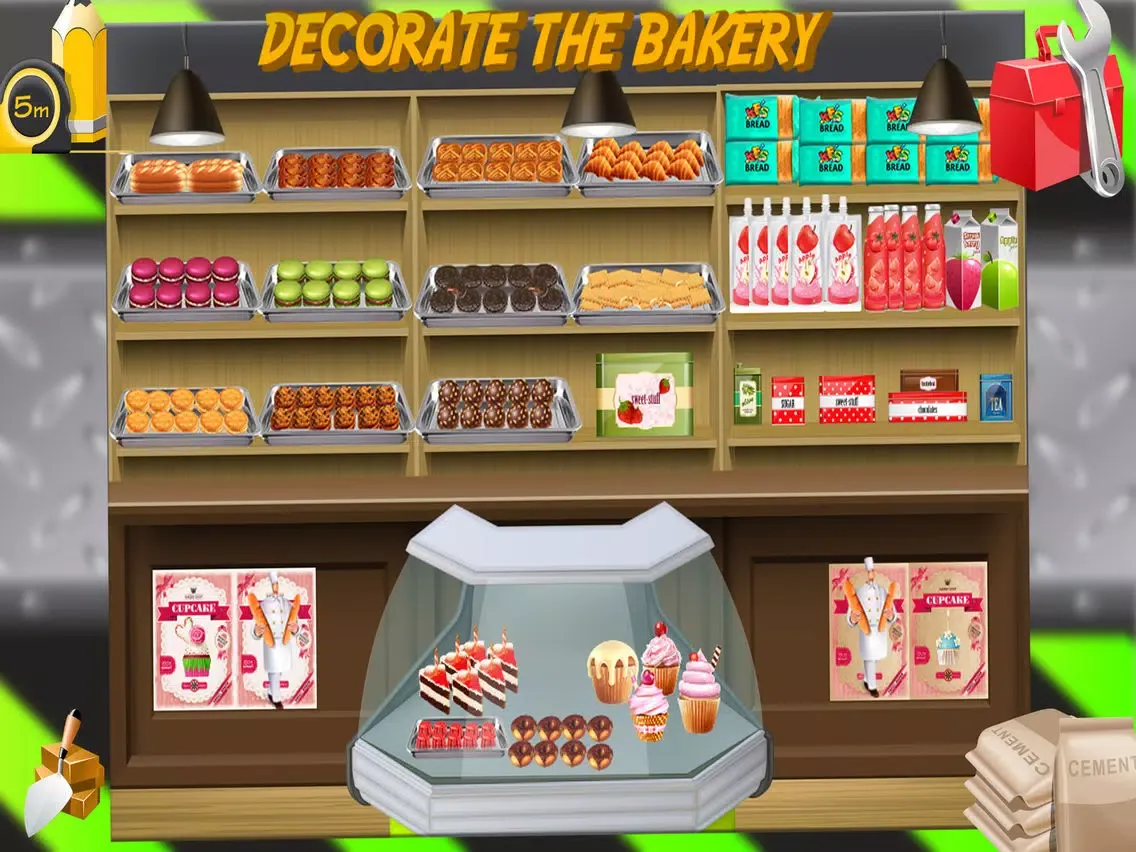 Ảnh chụp màn hình của Build a Bakery Shop – Store Builder iPad 