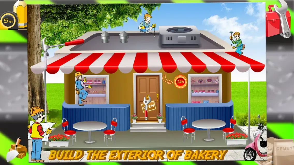 Ảnh chụp màn hình của Build a Bakery Shop – Store Builder