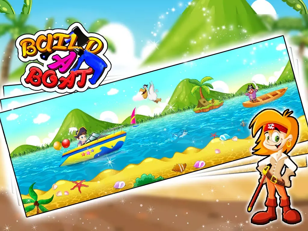 Build a Boat – Crazy builder & mechanic garage game for kids iPad 應用截圖