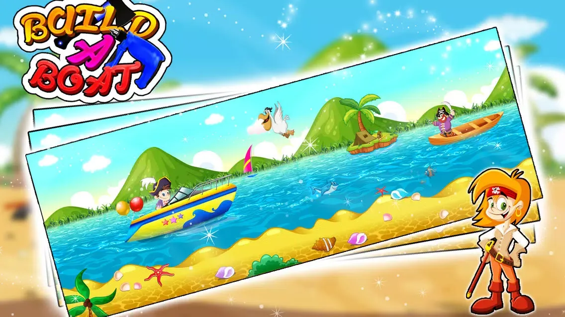 Build a Boat – Crazy builder & mechanic garage game for kids應用截圖