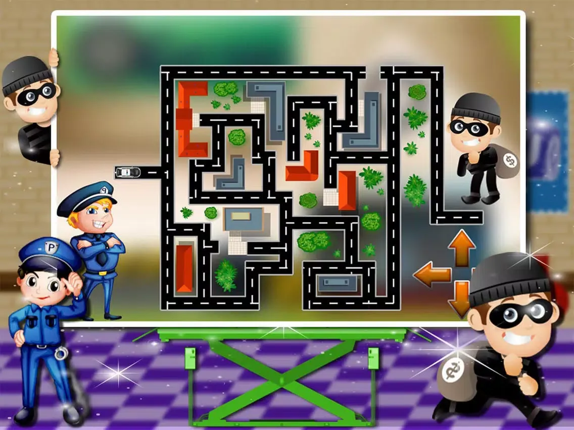 Build a Police Car – Vehicle maker game iPad 应用截图