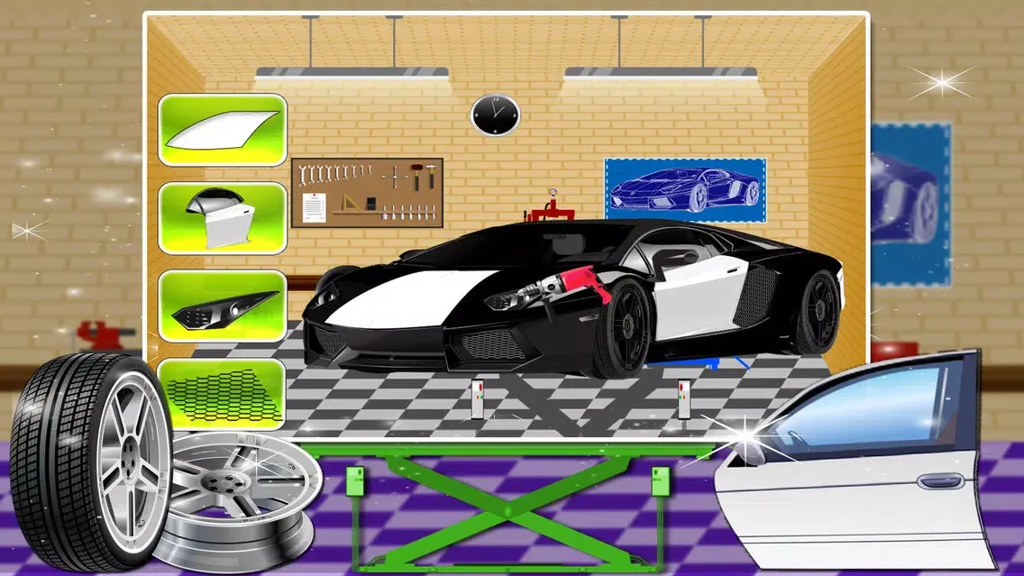Build a Police Car – Vehicle maker game应用截图