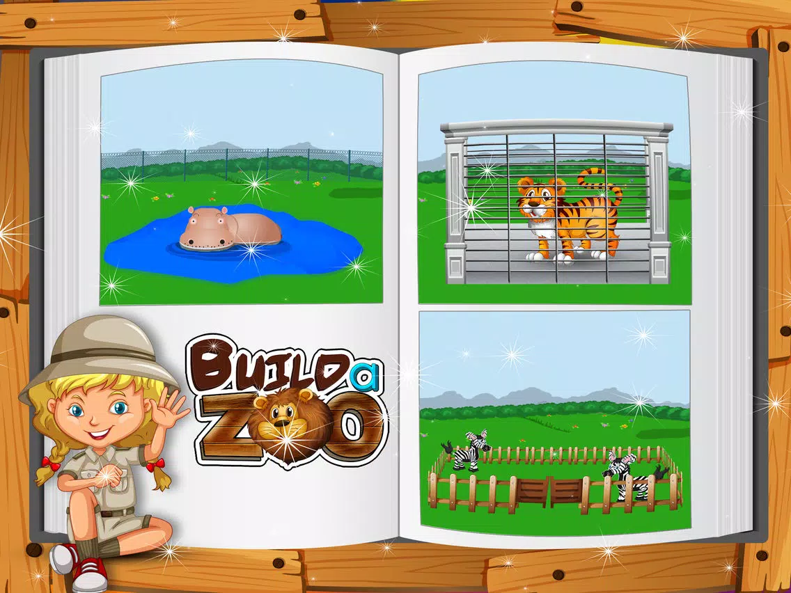 ภาพหน้าจอของ Build a Zoo – Builder Games for Kids iPad 
