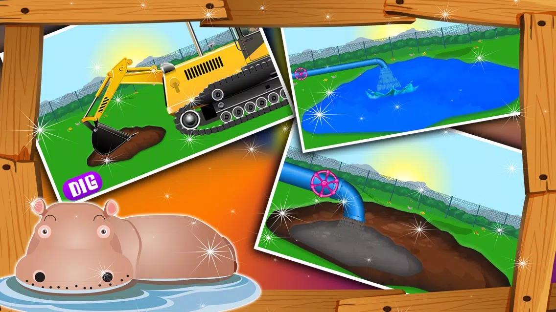 ภาพหน้าจอของ Build a Zoo – Builder Games for Kids