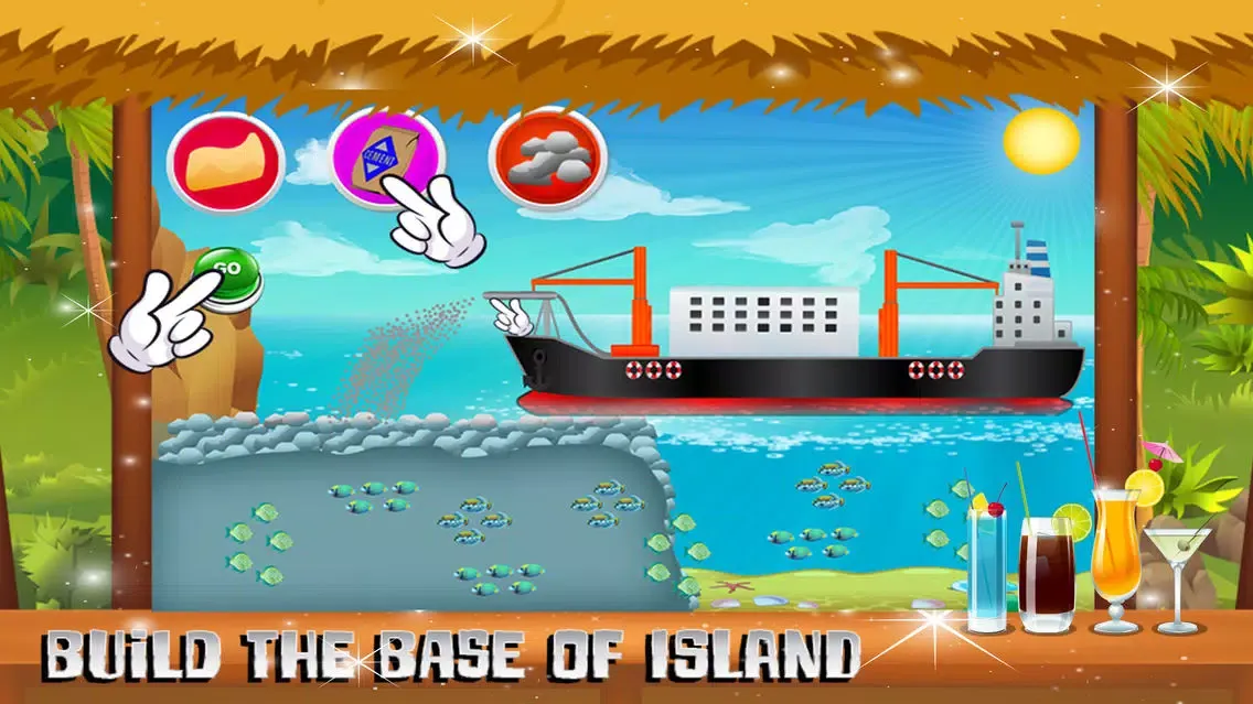 Capturas de tela do Build an Island – Epic construction & adventure mania game for kids