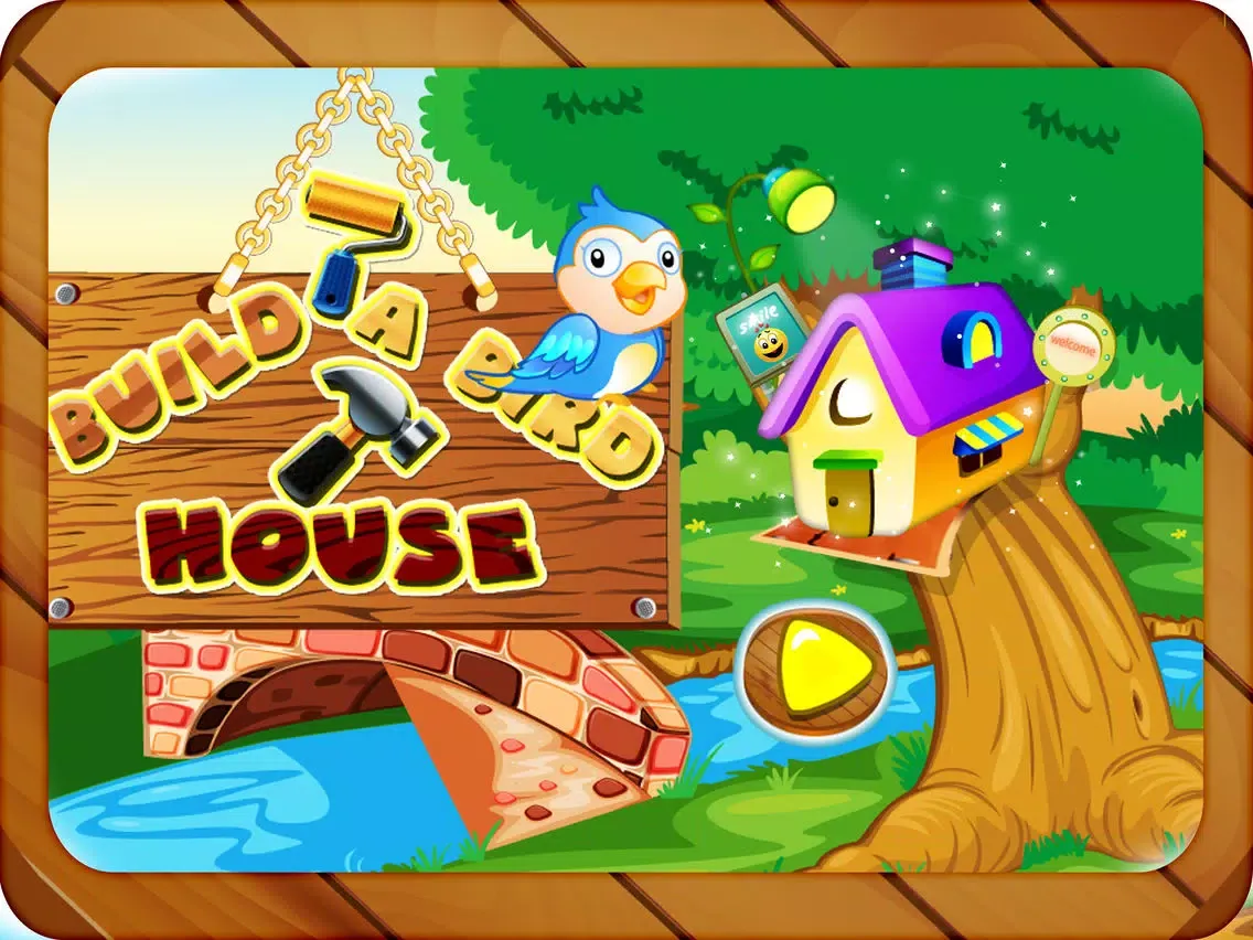 Build a Bird House – Make a tree home for little pet animal & decorate it iPad  스크린샷