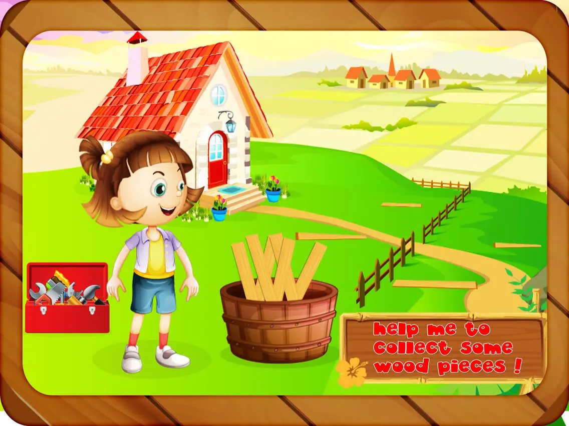 Build a Bird House – Make a tree home for little pet animal & decorate it iPad  스크린샷