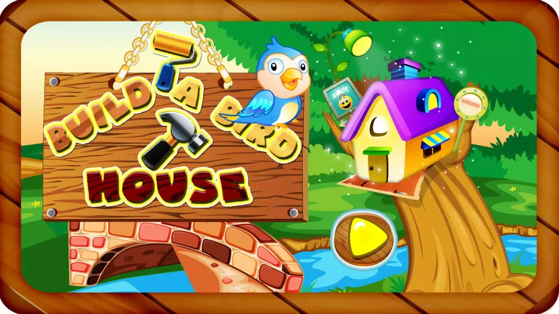 Build a Bird House – Make a tree home for little pet animal & decorate it 스크린샷