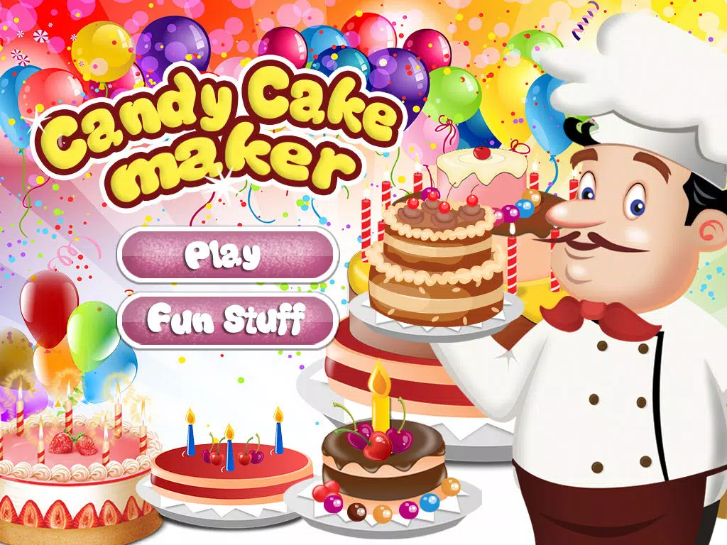 Candy Cake Maker – Make bakery food in this crazy cooking game iPad  سکرین شاٹس