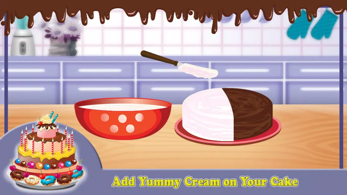 Candy Cake Maker – Make bakery food in this crazy cooking game سکرین شاٹس