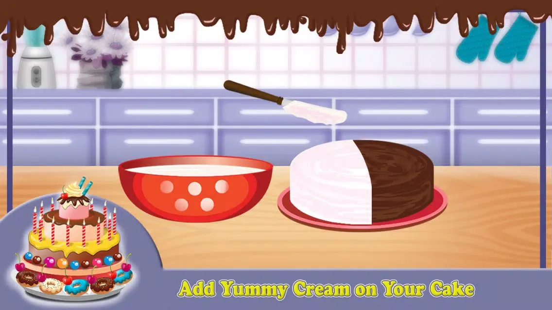 Candy Cake Maker – Make bakery food in this crazy cooking game スクリーンショット
