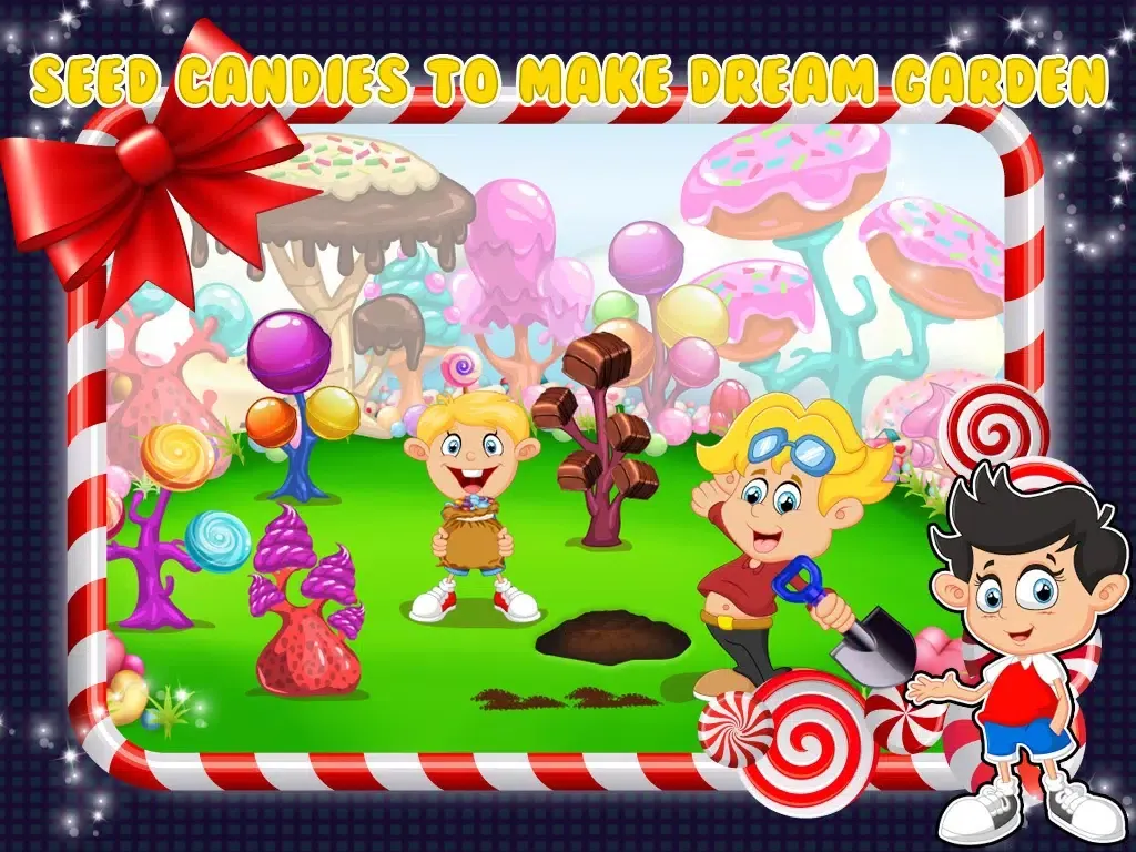 Captures d'écran de Candy Dream Garden – Farm chocolate & candies in this kid’s fantasy game iPad 