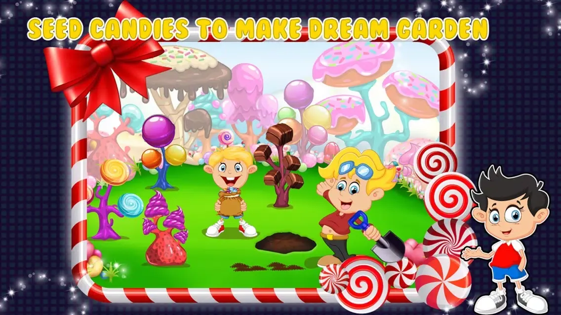 Captures d'écran de Candy Dream Garden – Farm chocolate & candies in this kid’s fantasy game