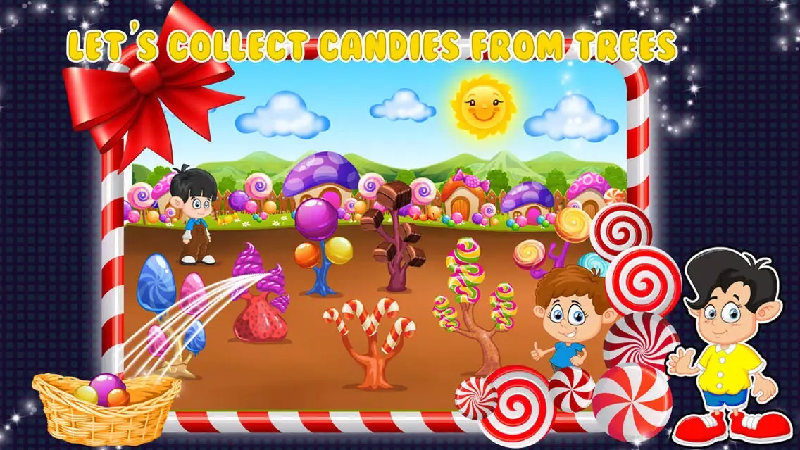 Captures d'écran de Candy Dream Garden – Farm chocolate & candies in this kid’s fantasy game