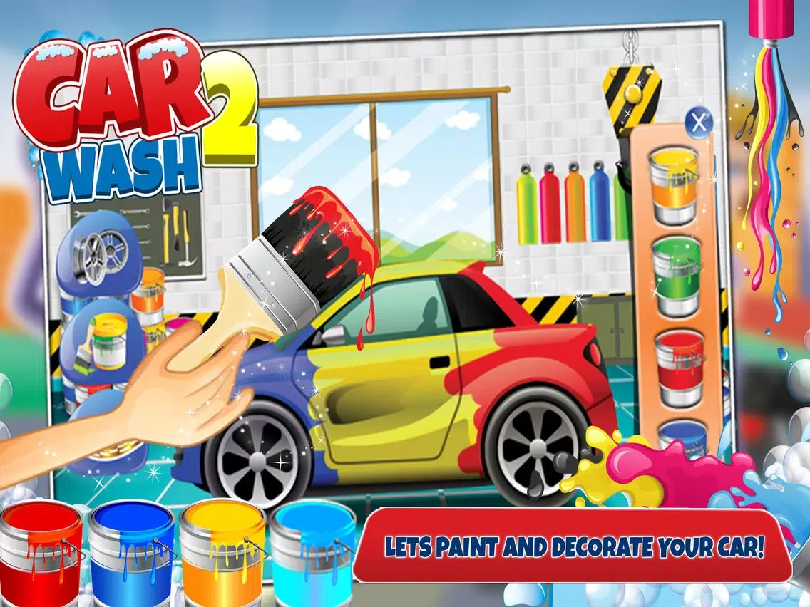 Car Wash Salon 2 – Cleanup & repair vehicle iPad 应用截图