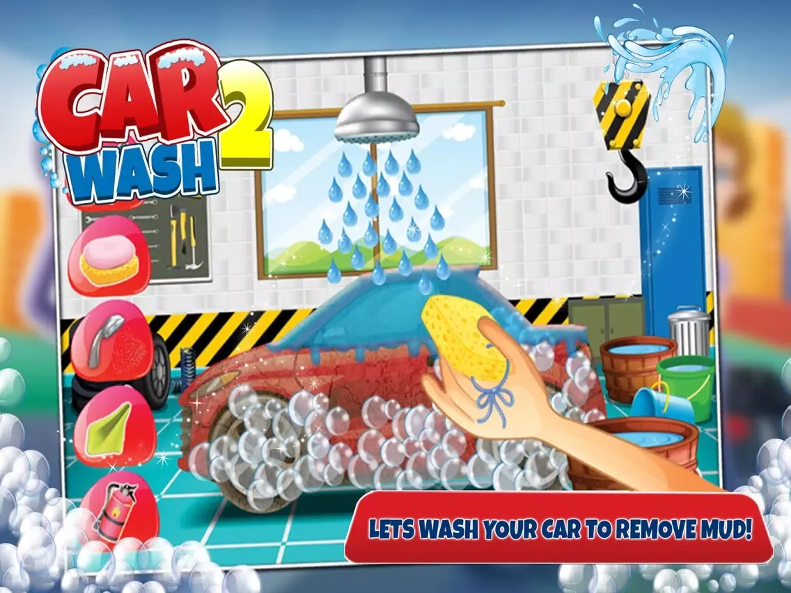 Car Wash Salon 2 – Cleanup & repair vehicle iPad 应用截图