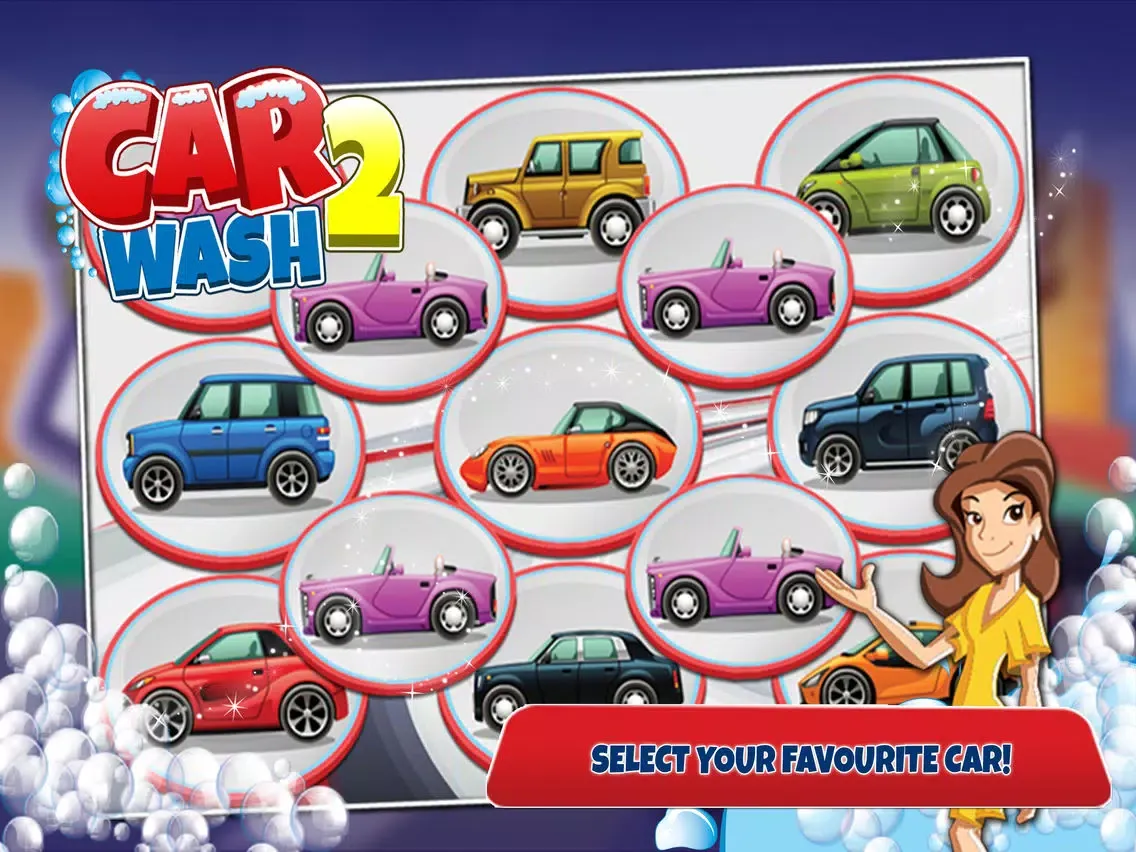 Car Wash Salon 2 – Cleanup & repair vehicle iPad 应用截图
