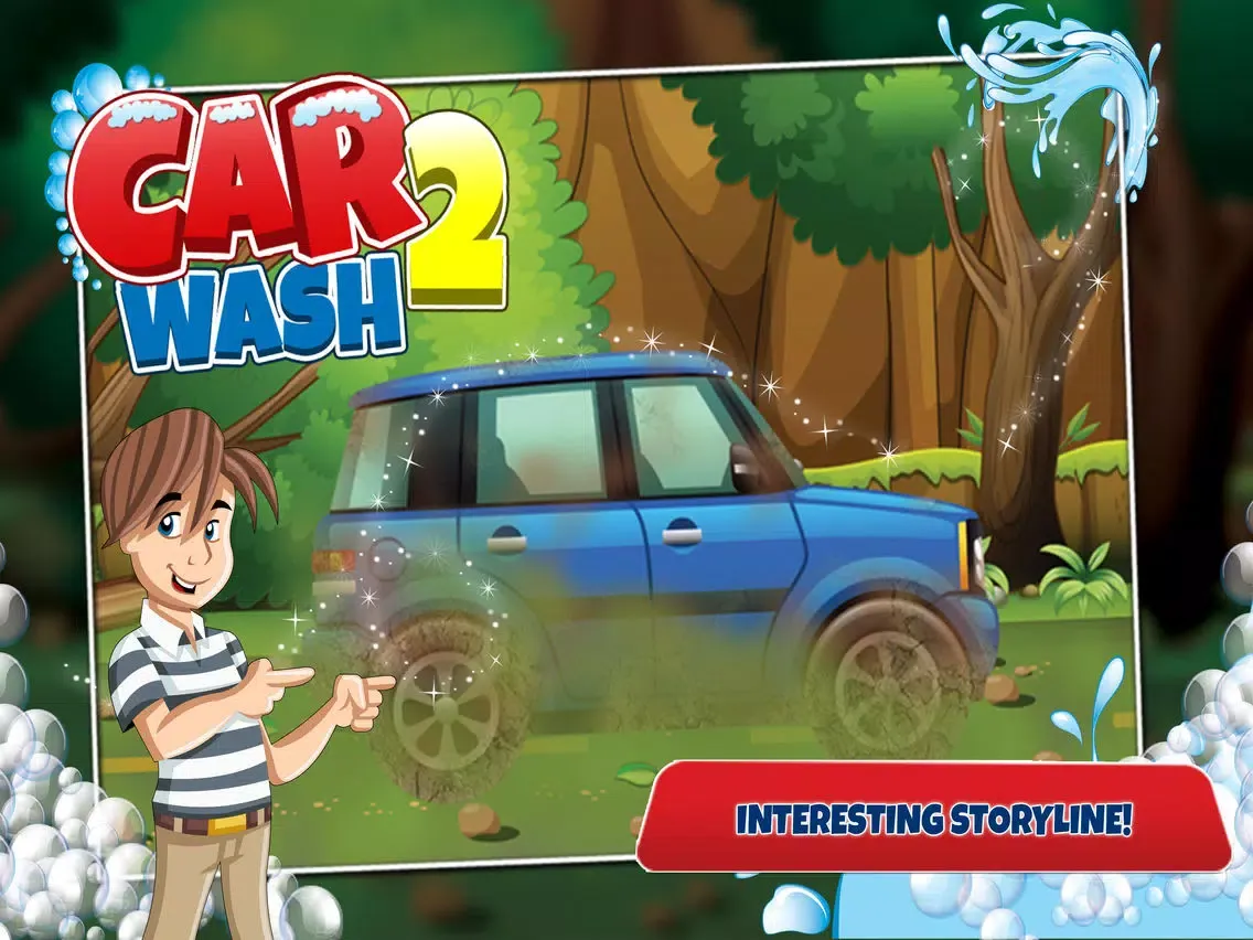 Car Wash Salon 2 – Cleanup & repair vehicle iPad 应用截图