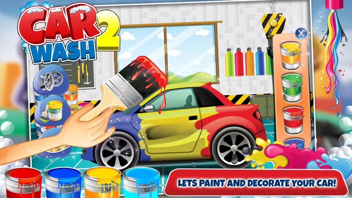 Car Wash Salon 2 – Cleanup & repair vehicle应用截图