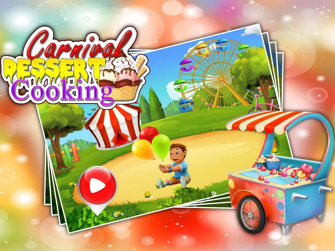 Carnival Dessert Cooking - Food maker game iPad  سکرین شاٹس