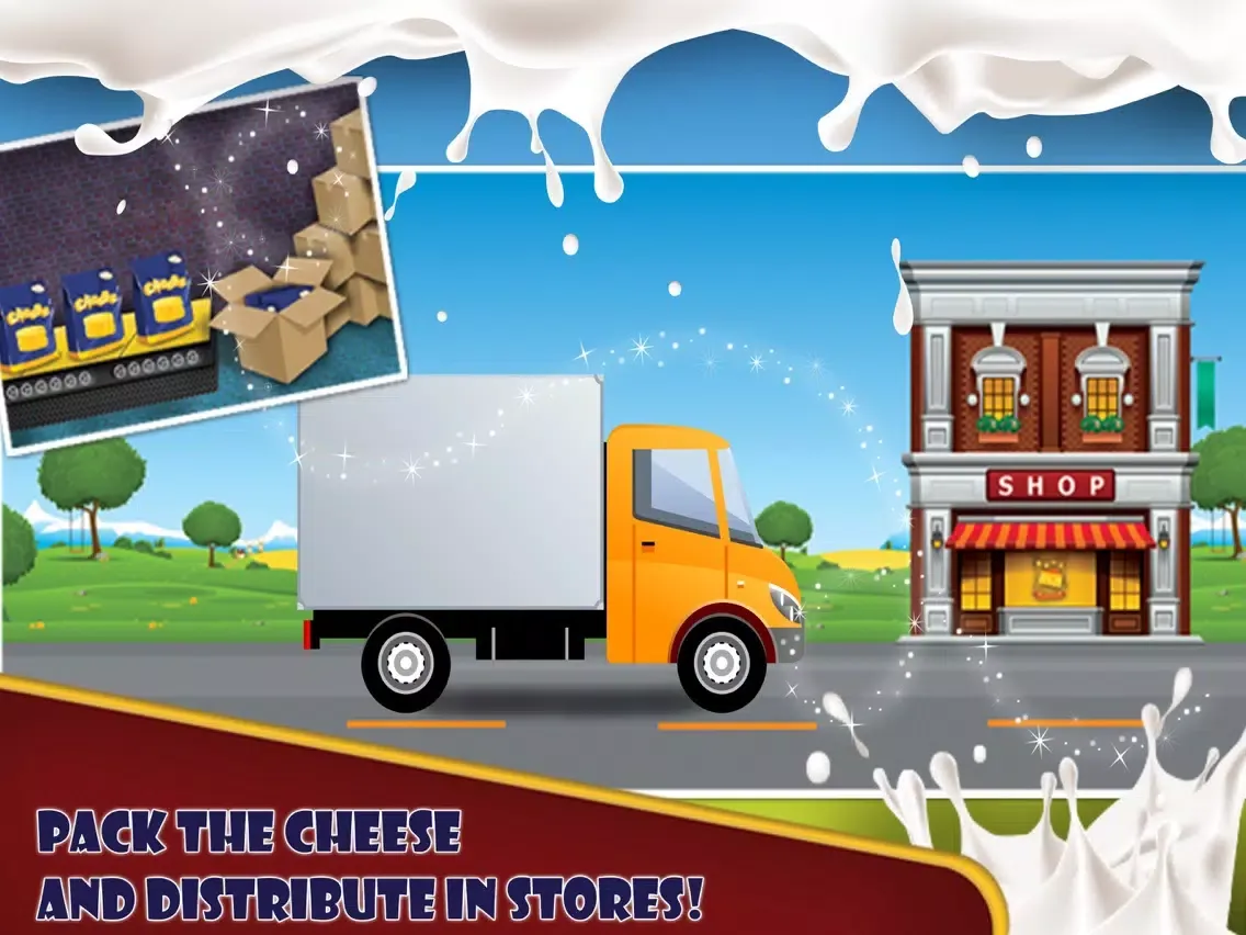 Tangkapan skrin Cheese Factory – Cooking mania for little chef iPad 