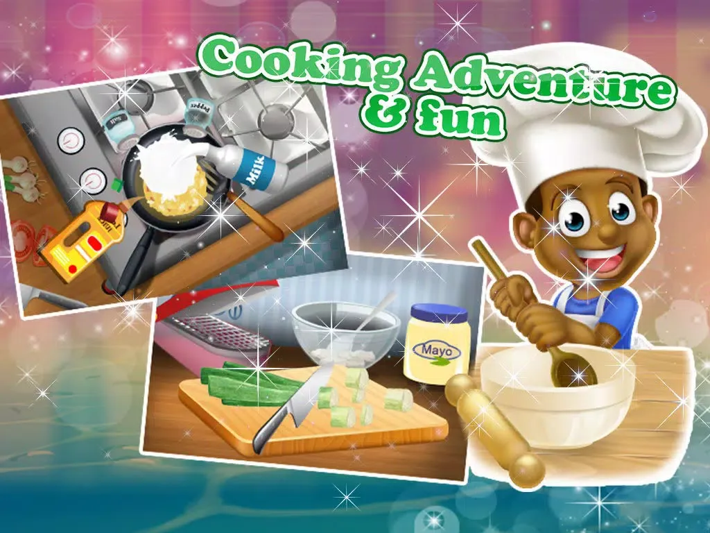 Capturas de tela do Chef Breakfast Fever – Crazy cooking & food maker game iPad 