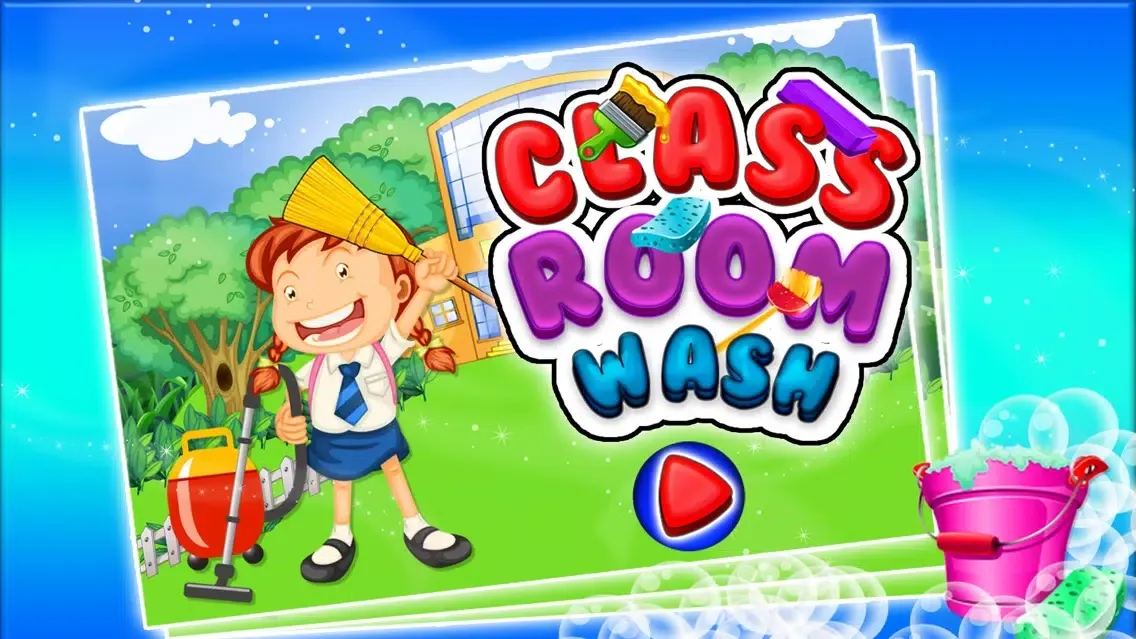 Class Room Wash – Kids Cleanup Game Screenshots