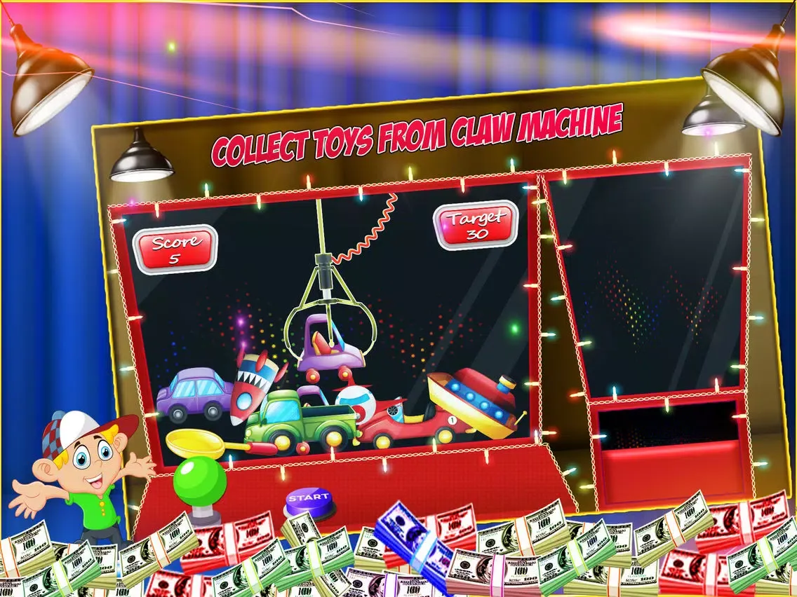 Tangkapan layar Claw Machine Simulator - Free Prize Kids Games iPad 