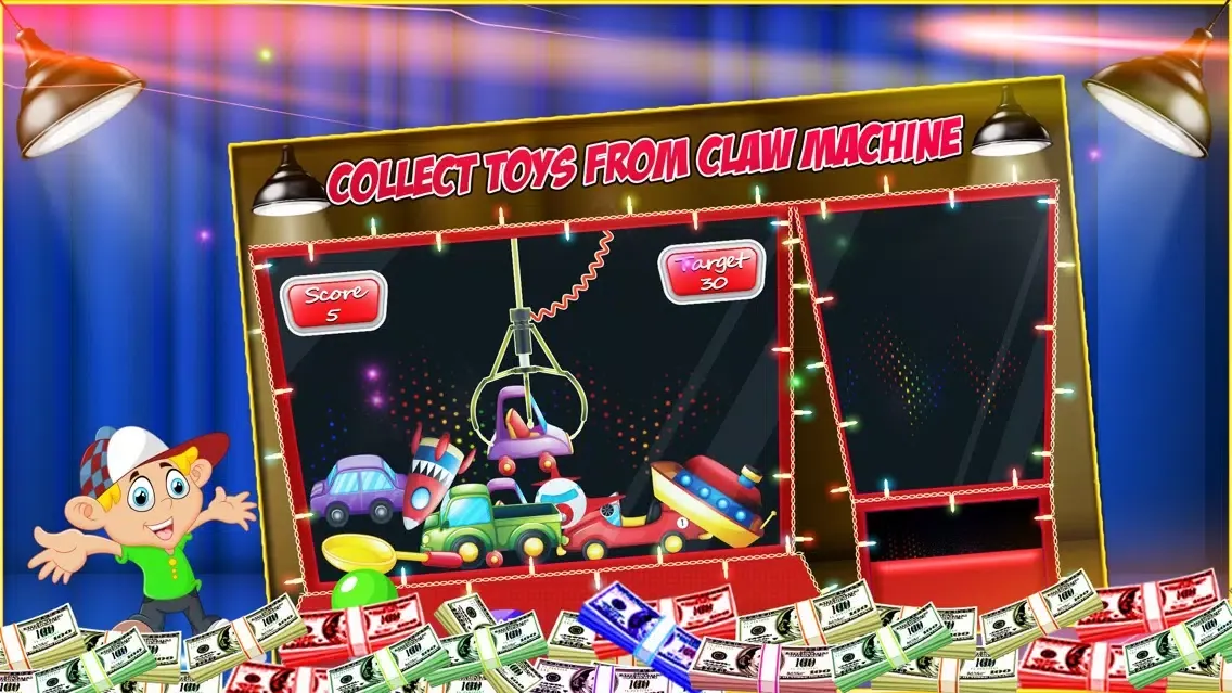 Tangkapan layar Claw Machine Simulator - Free Prize Kids Games