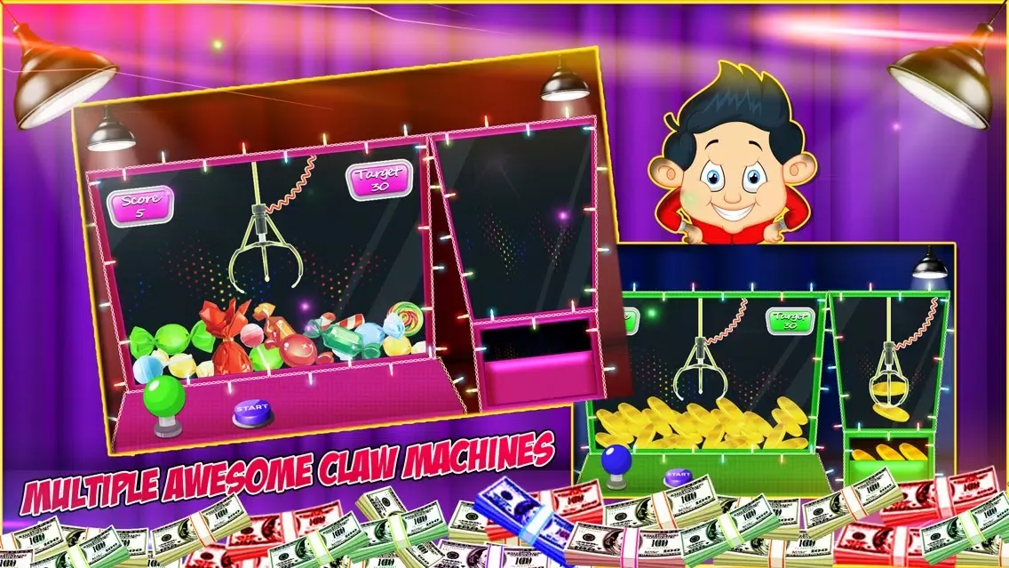 Tangkapan layar Claw Machine Simulator - Free Prize Kids Games