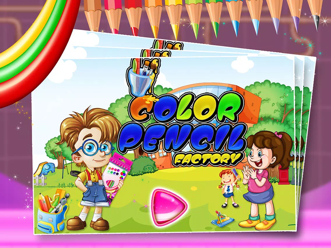 Скриншоты Color Pencil Factory – Make pencils with crazy fun iPad 