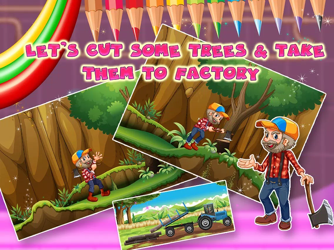 Скриншоты Color Pencil Factory – Make pencils with crazy fun iPad 